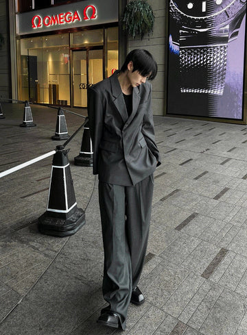 25SS Aura Two-Tuck Slacks